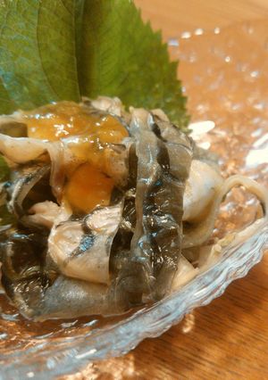 鯉の皮の甘酢味噌がけ-レシピのメイン写真