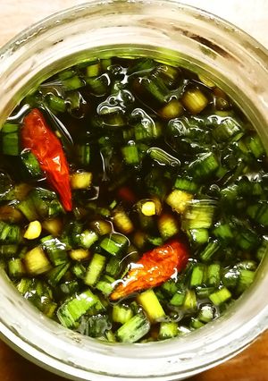 にら唐辛子醤油（魚醤入り）-レシピのメイン写真