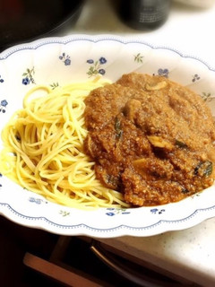 おばあちゃんのミートソーススパゲティ-レシピのメイン写真