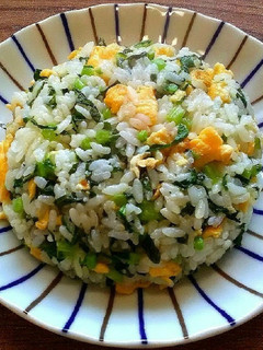 大根の葉っぱのチャーハン-レシピのメイン写真