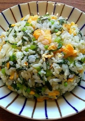 大根の葉っぱのチャーハン-レシピのメイン写真