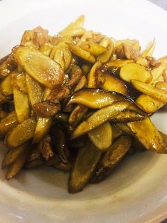 みつせ鶏モモとごぼうの甘辛煮-レシピのメイン写真