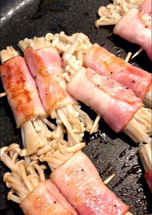 時短したい時のベーコンえのき-レシピのメイン写真