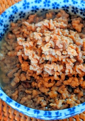 豚ひき肉のそぼろ炒め-レシピのメイン写真