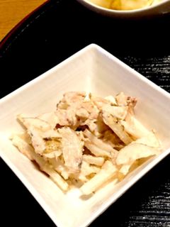 菊芋とシーチキンのマヨネーズ和え-レシピのメイン写真