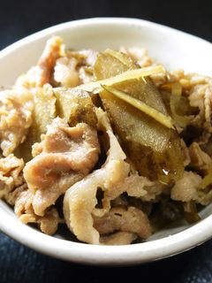 豚肉ごぼう生姜しぐれ煮(電気圧力鍋5分)-レシピのメイン写真