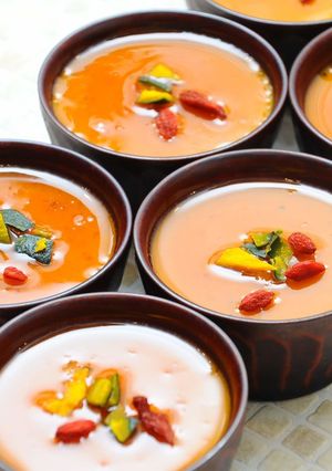 かぼちゃプリン〜味噌キャラメルソース～-レシピのメイン写真