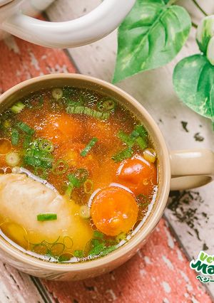チェリートマトと鶏手羽先のスープ煮-レシピのメイン写真