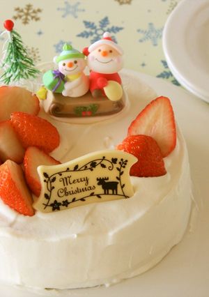 いちごのショートケーキ’19クリスマス-レシピのメイン写真