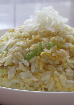 梅昆布茶で！簡単卵チャーハン-レシピのメイン写真