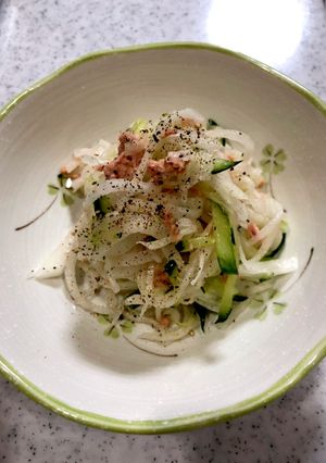 大根とシーチキンの簡単サラダ-レシピのメイン写真