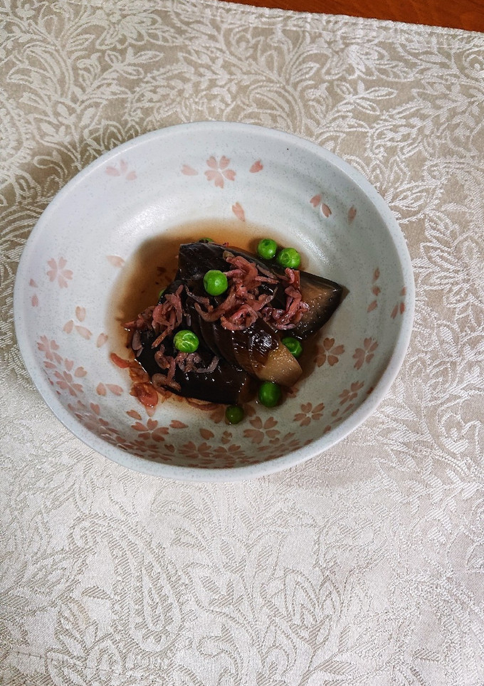 茄子と桜えびの煮物です-レシピのメイン写真