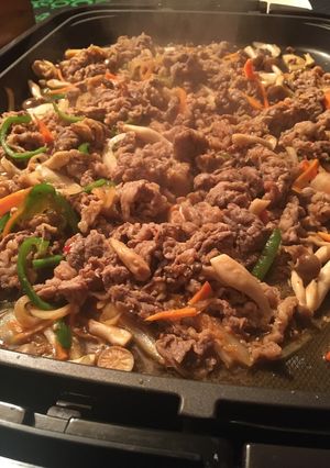 ホットプレートで我が家のプルコギ！-レシピのメイン写真