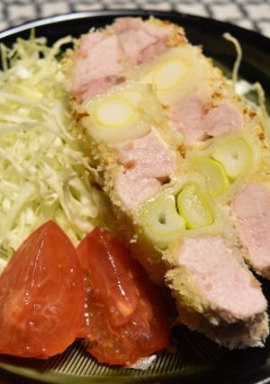 揚げない下仁田ねぎの串カツ-レシピのメイン写真