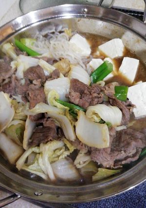 胃もたれしない！すき焼きうどん-レシピのメイン写真