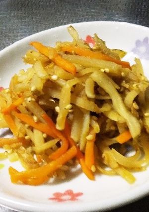 菊芋のキンピラ-レシピのメイン写真