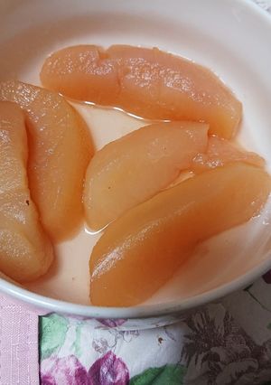 リンゴのワイン&蜂蜜煮-レシピのメイン写真