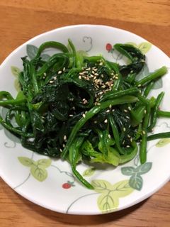 ほうれん草のナムル-レシピのメイン写真