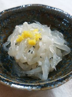 シラウオの塩麹漬け(ゆず風味)-レシピのメイン写真