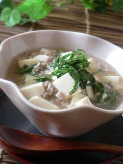 さっぱり梅味の豆腐煮-レシピのメイン写真
