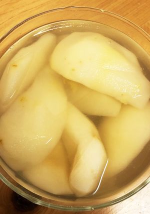 ルレクチェ(洋梨)のコンポート-レシピのメイン写真