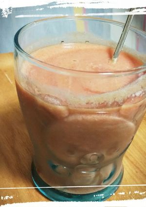 豆乳+トマトジュース-レシピのメイン写真