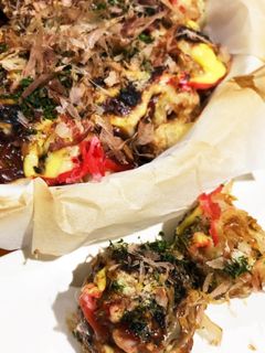 残ったタコ焼きdeチーズ焼き!-レシピのメイン写真