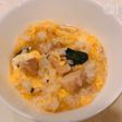 簡単5分!鶏肉とほうれん草の玉子雑炊!