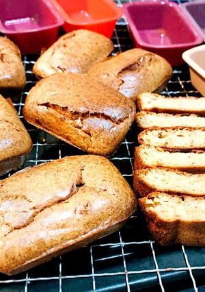 チーズと洋梨とクルミのミニケーク-レシピのメイン写真
