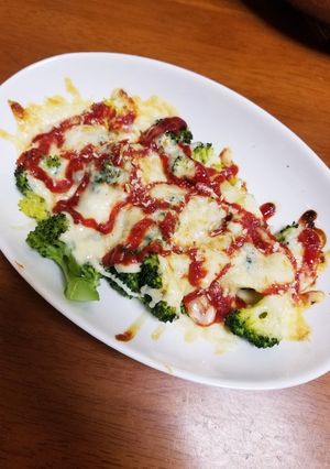 ブロッコリーのチーズ焼き-レシピのメイン写真