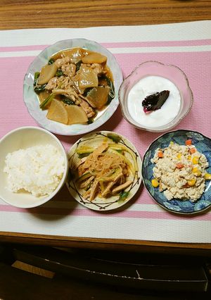 ヨウサマの減塩朝食(減量ver)㉘-レシピのメイン写真