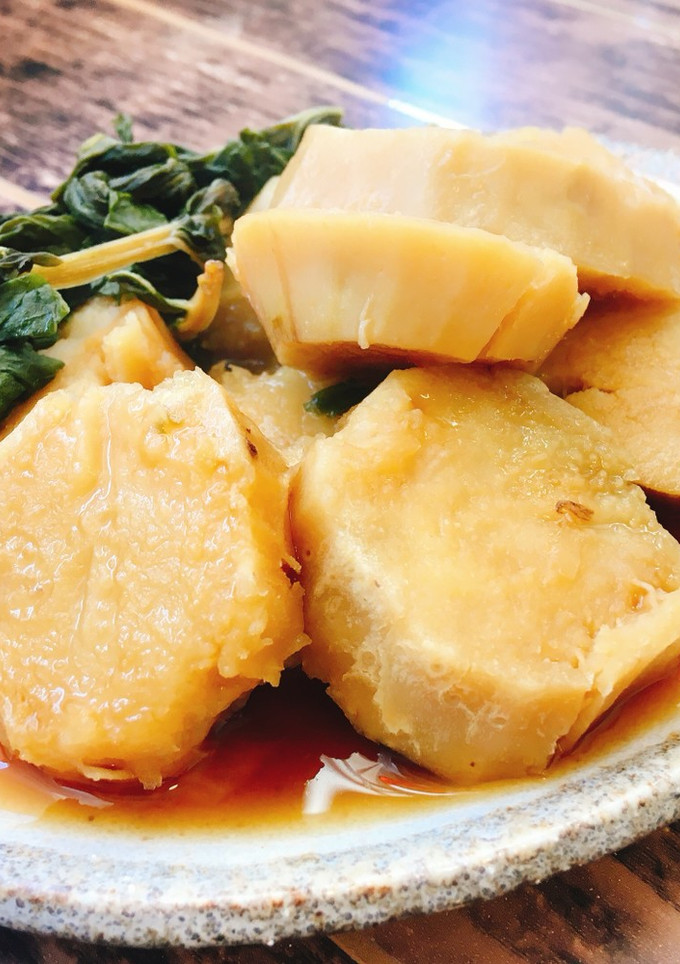 ほっこり美味しい♡京芋（里芋）の煮物-レシピのメイン写真