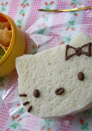 キティちゃんのサンドイッチ弁当-レシピのメイン写真