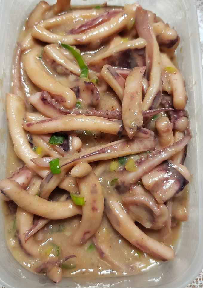 イカの味噌和え☆簡単☆北海道のご飯～♪-レシピのメイン写真