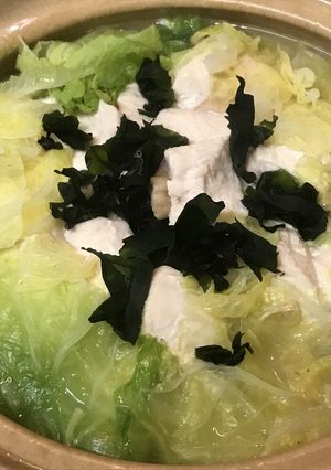 鶏肉と根菜＆白菜の煮込みラーメン鍋-レシピのメイン写真