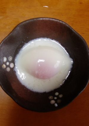 ヘルシー！やわらか温泉卵！-レシピのメイン写真