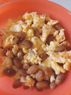 納豆卵焼き 離乳食 フライパン1つ-レシピのメイン写真
