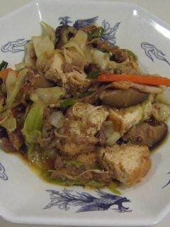 牛肉と厚揚げ中華炒め-レシピのメイン写真