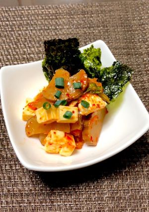 いぶりがっこキムチーズ-レシピのメイン写真