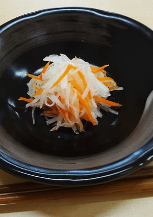 減塩塩分ゼロなます～おせち用～(腎臓）-レシピのメイン写真