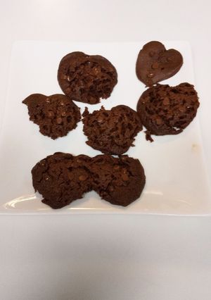 【材料5つ】レンジでチョコチップクッキー-レシピのメイン写真