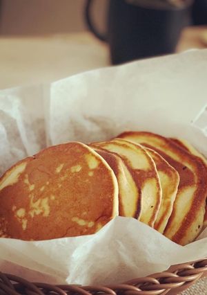 強力粉とタピオカ粉とイーストのパンケーキ-レシピのメイン写真