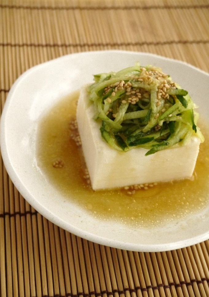 簡単♪中華風冷や奴-レシピのメイン写真