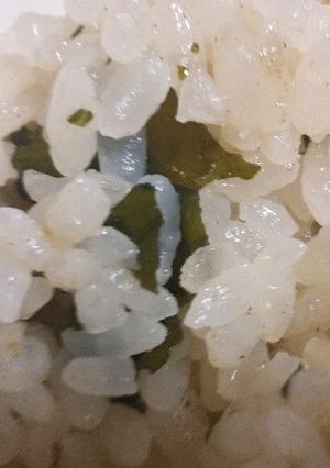 【給食レシピ】簡単ワカメご飯-レシピのメイン写真
