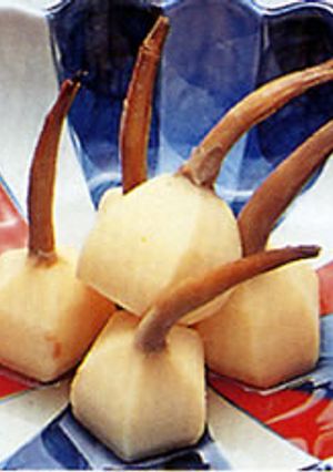 くわいの煮物-レシピのメイン写真