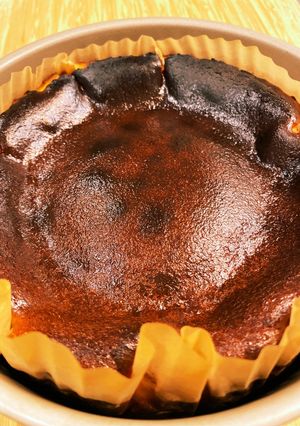 バスク風チーズケーキ-レシピのメイン写真