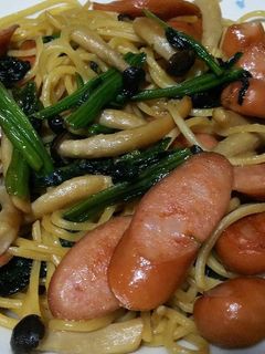 シンプル❗️和風スパゲッティ-レシピのメイン写真