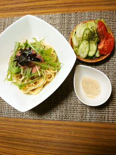 ヨウサマの減塩明太子パスタ-レシピのメイン写真