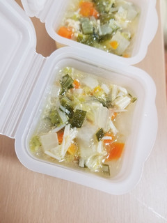 鶏団子スープ✩離乳食後期~-レシピのメイン写真