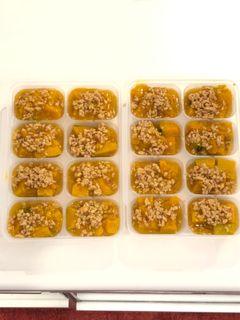 離乳食 かぼちゃの餡掛け煮-レシピのメイン写真